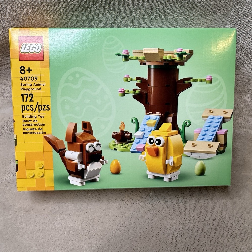 New ~ Factory Sealed 2024 Lego 40709 Spring Animal Playground Set 172 pieces